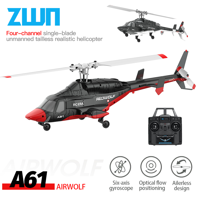 Drone Shahed Rc - A61 RC هليكوبتر 2.4G 6-Aixs جيروسكوب
