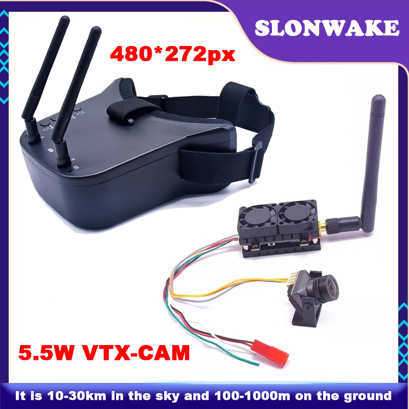 Fpv Camera Cmos - جاهز للاستخدام 5.8G 48CH FPV VR