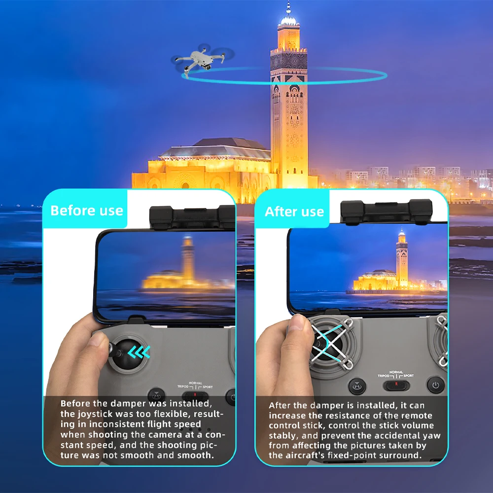 وحدة تحكم في سرعة الروك لـ DJI - مراجعة Drone Dji Rc N2 وسعره