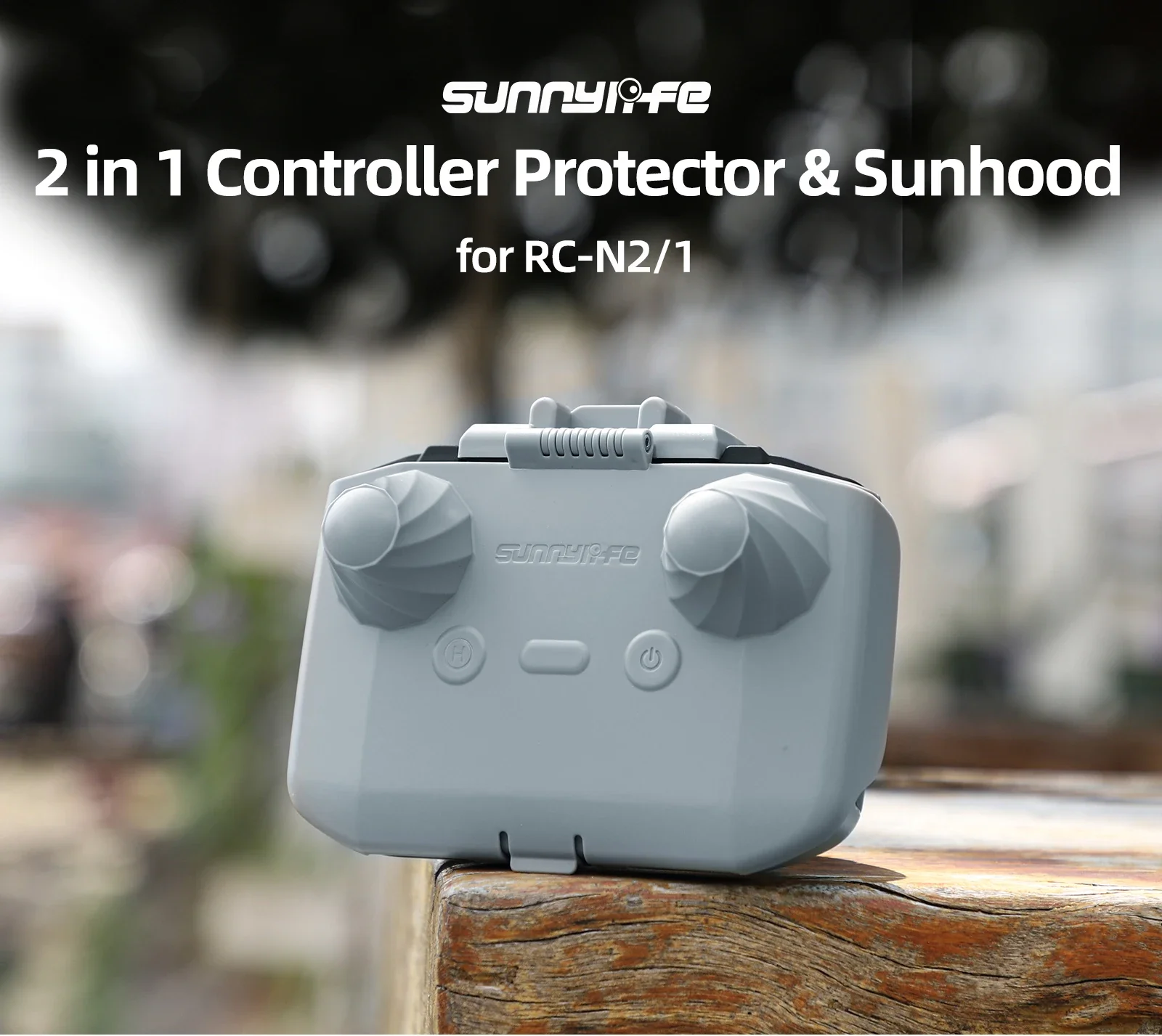 2 في 1 وحدة تحكم حامي SunHood  - مراجعة Drone Dji Rc N2 وسعره