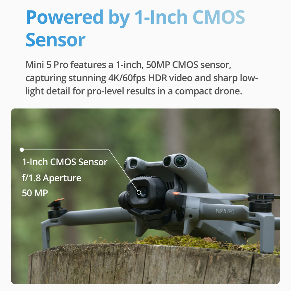 طقم طائرات DJI Mini 5 Pro Fly  - مراجعة Fpv Camera Cmos وسعره