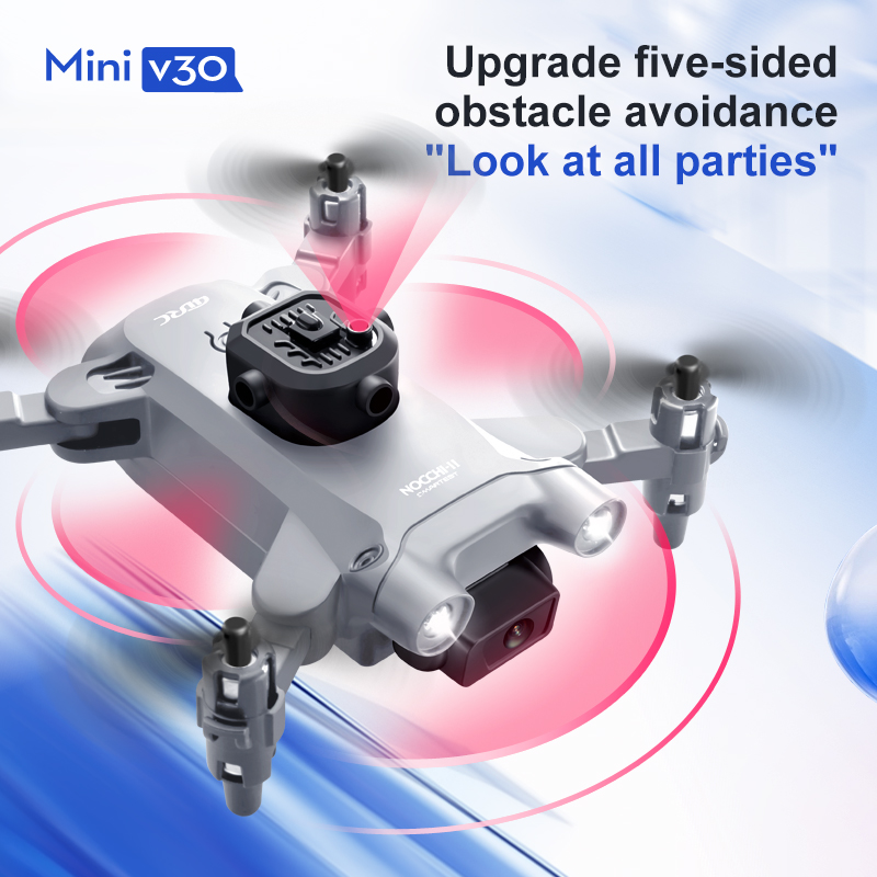 طائرة بدون طيار صغيرة V30 WiFi - مراجعة Drone Shahed Rc وسعره