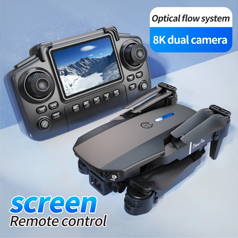 طائرة بدون طيار احترافية E88 P - مراجعة Drone Shahed Rc وسعره