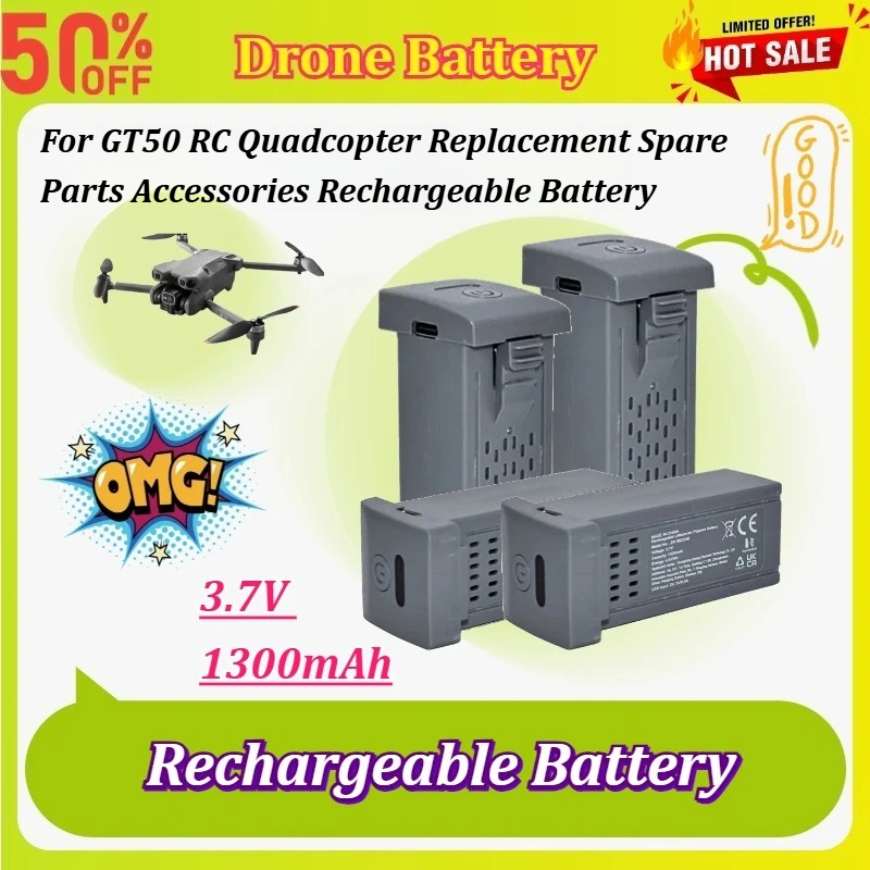 بطارية طائرة بدون طيار جديدة 3 - مراجعة Drone Rc Gt50 وسعره