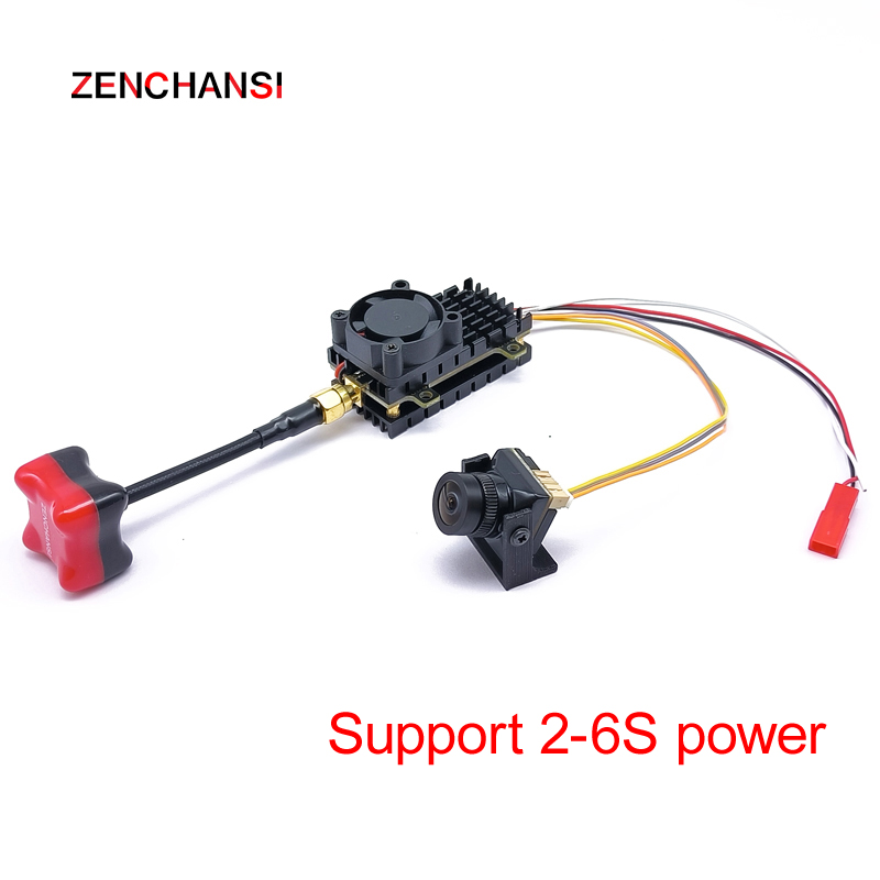جهاز إرسال 5.8G 2W 2000mW VTX  - مراجعة Fpv Camera Cmos وسعره