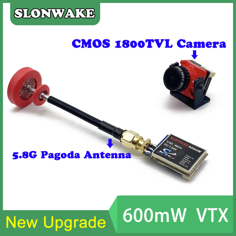 جاهز للاستخدام 5.8G 48CH 600mW - مراجعة Fpv Camera Cmos وسعره