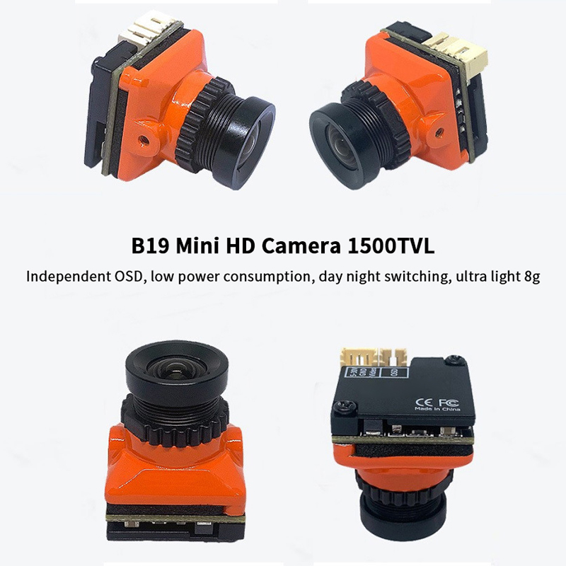 كاميرا طائرة بدون طيار 1500TVL - مراجعة Fpv Camera Cmos وسعره