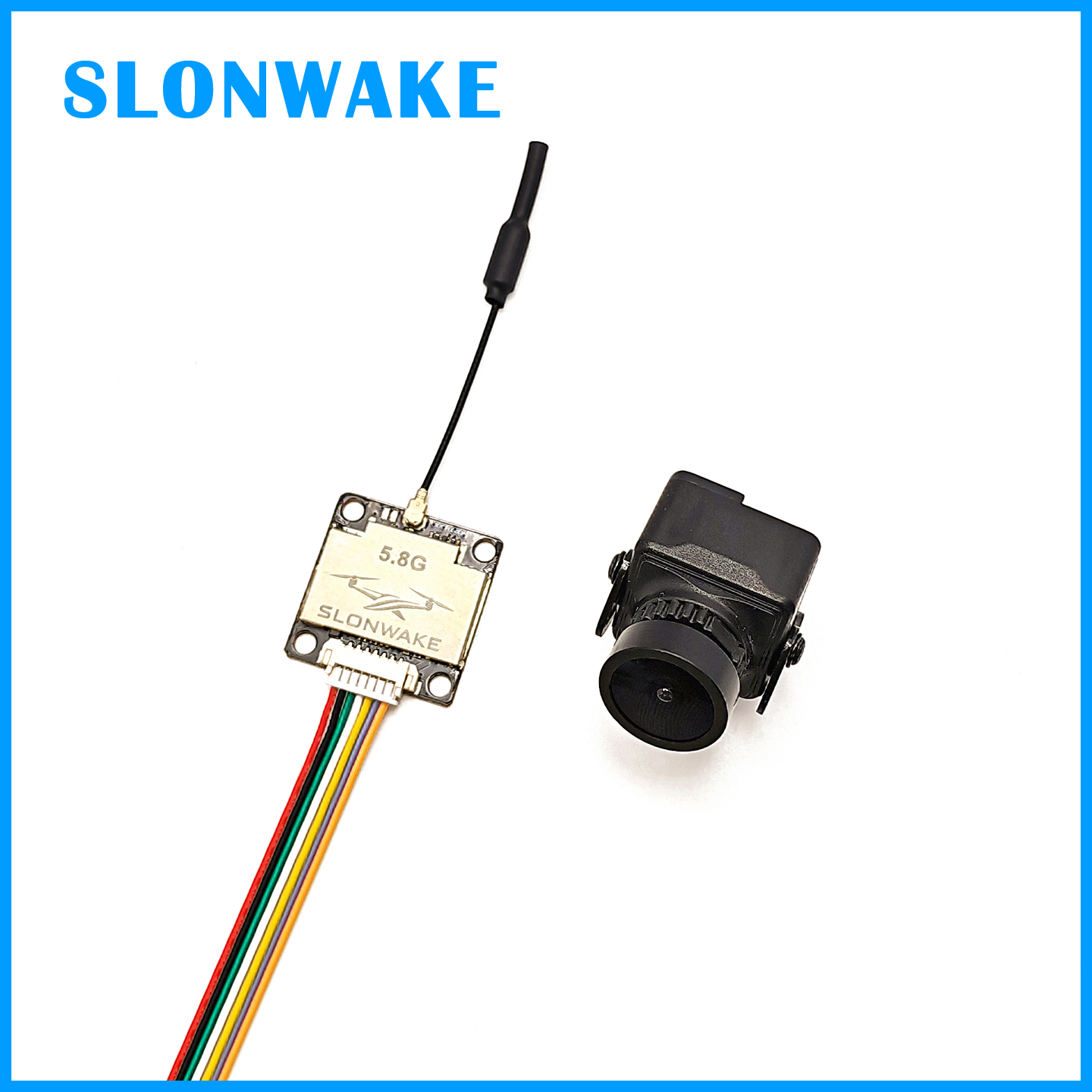 جهاز إرسال SLONWAKE جاهز للاست - مراجعة Fpv Camera Cmos وسعره
