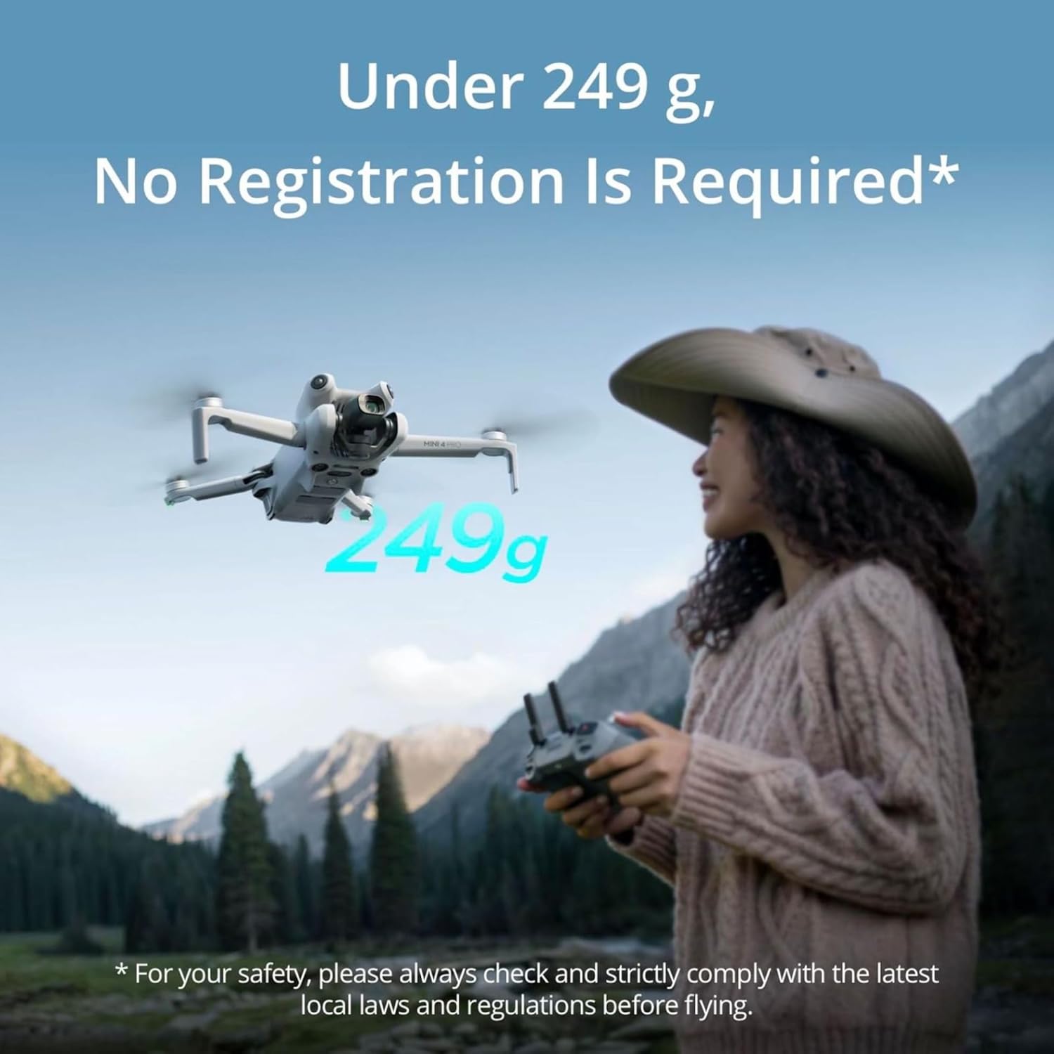 درون DJI Mini 4 Pro (DJI RC-N2 - مراجعة Drone Dji Rc N2 وسعره