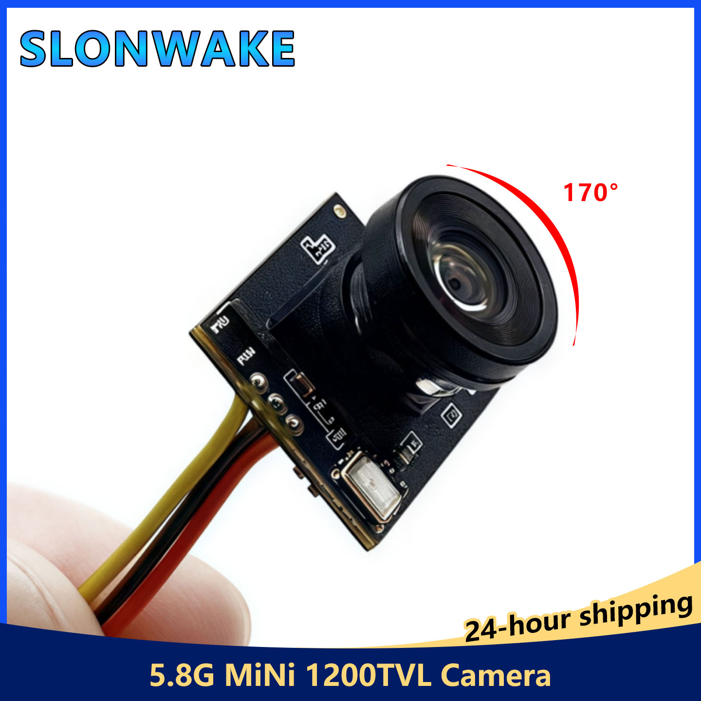 كاميرا SLONWAKE Ultra Mini 5.8 - مراجعة Fpv Camera Cmos وسعره