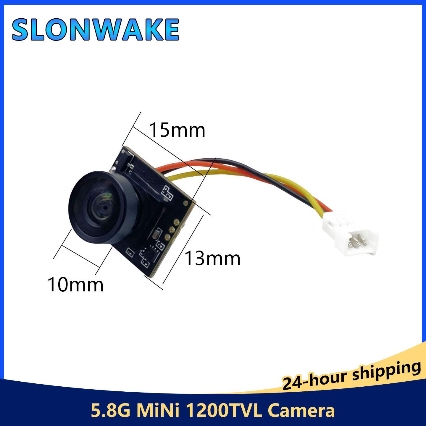 كاميرا SLONWAKE Ultra Mini 5.8 - مراجعة Fpv Camera Cmos وسعره